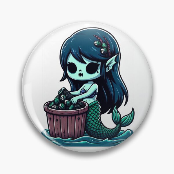 Item preview, Halloween Mermaid designed and sold by CosmicPalace.