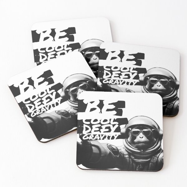 Item preview, Be cool , Space Monkey  designed and sold by BeCoolOriginal.