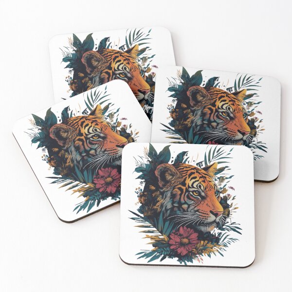 Item preview, Botanic Tiger designed and sold by NicolasGlowArt.