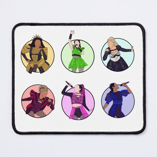 Item preview, Six the Musical Icons designed and sold by clawinyourback.