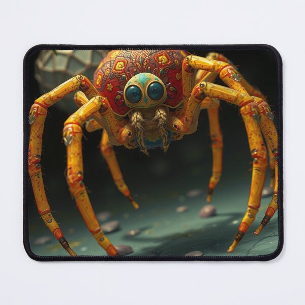Item preview, Silly Spring Creeping Spider designed and sold by NerdscapeDC.