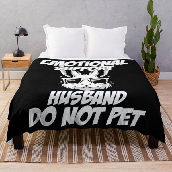 Item preview, Emotional Support Husband Do Not Pet - Bunny Dad & Mom designed and sold by Smix Pixels.