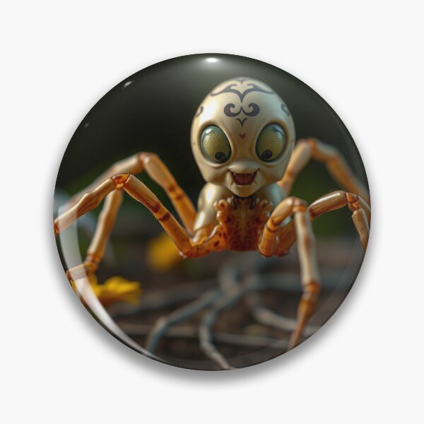 Item preview, Silly Spring Creeping Spider designed and sold by NerdscapeDC.