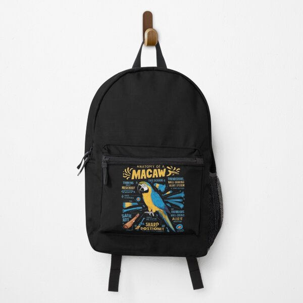 Item preview, Anatomy of a Macaw – A Funny Bird Illustration designed and sold by Golden-flower22.
