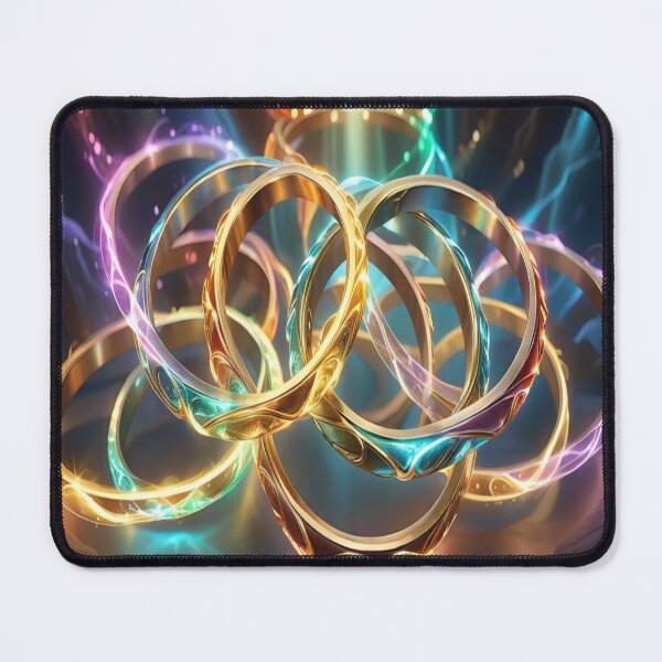 Item preview, "Rings of Power Luminescence – A Kaleidoscopic Fantasy of Light & Magic designed and sold by Artisfunforme.