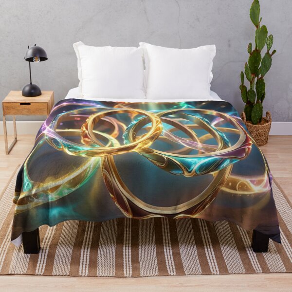 Item preview, "Rings of Power Luminescence – A Kaleidoscopic Fantasy of Light & Magic designed and sold by Artisfunforme.