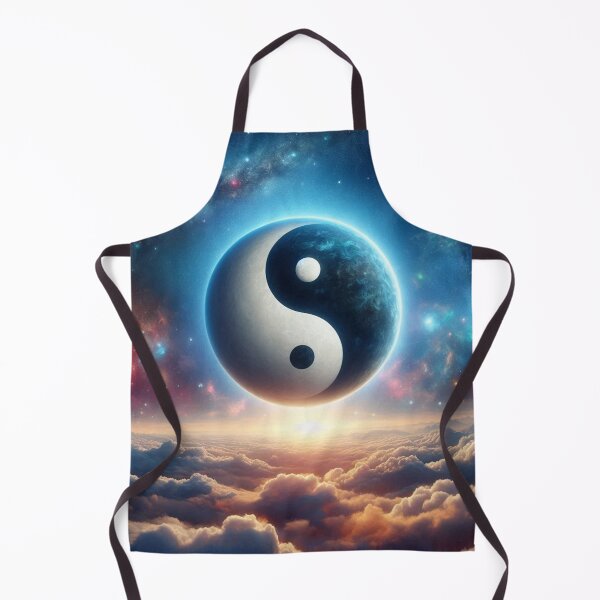 Item preview, Yin yang symbol in space  designed and sold by Dogandesighn.