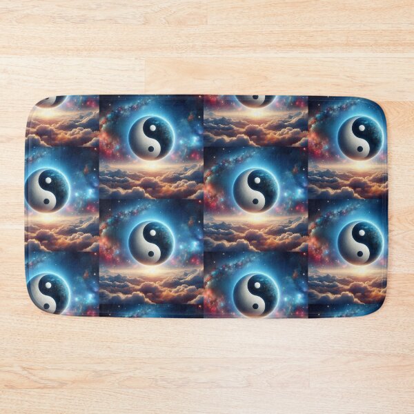 Item preview, Yin yang symbol in space  designed and sold by Dogandesighn.
