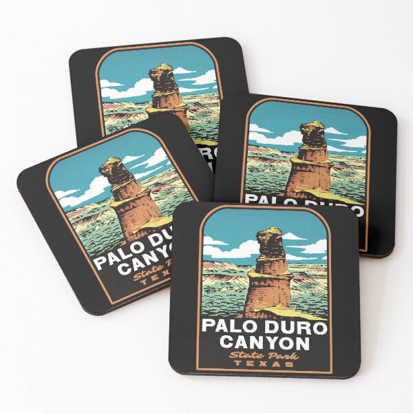 Item preview, Palo Duro Canyon State Park Texas Retro designed and sold by HalpinDesign.