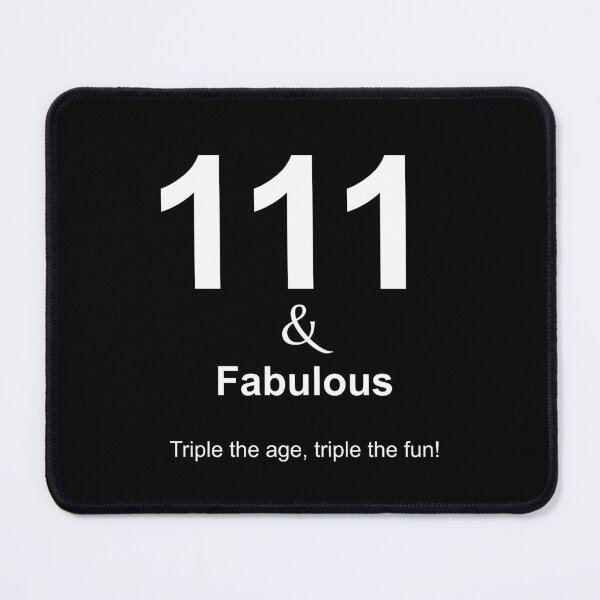 Item preview, 111 & Fabulous, Unique designed and sold by villacreativa.