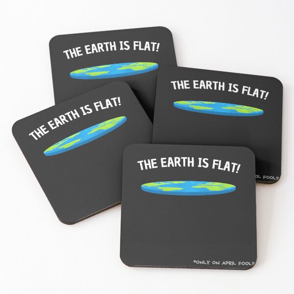 Item preview, The Earth is Flat" (Only On April Fools) designed and sold by Prymon.