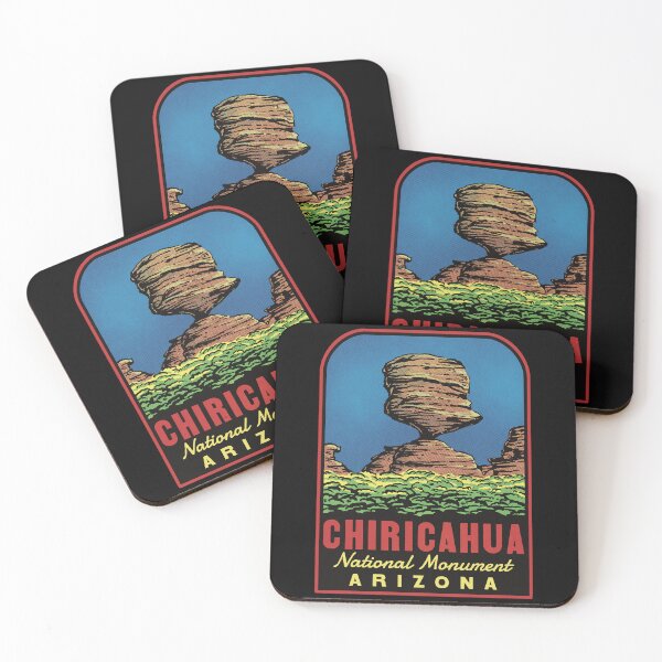 Item preview, Chiricahua National Monument Arizona Retro designed and sold by HalpinDesign.