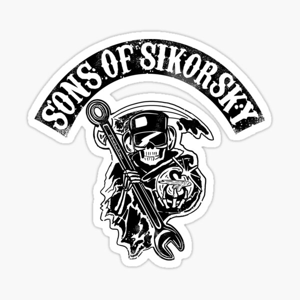 Item preview, Sons of Sikorsky Mech designed and sold by Rotorhead Designs.