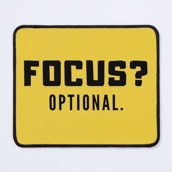 Item preview, Focus? Optional. Adhd neurodiversity autism spectrum awareness designed and sold by bloomandbliss.