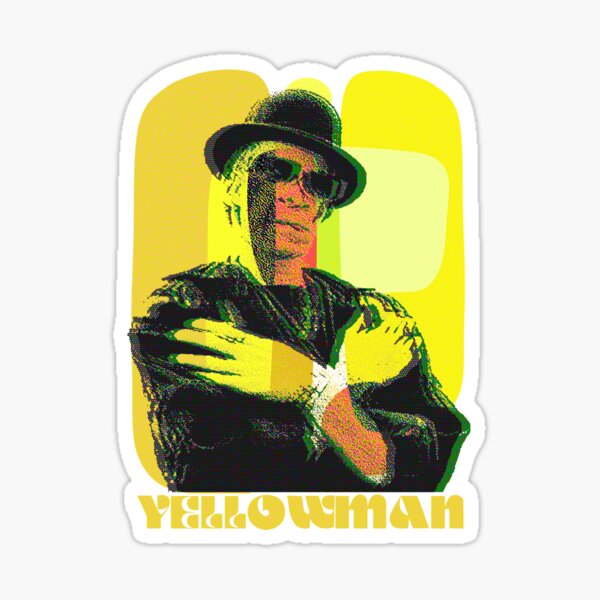 Item preview, Yellowman offset graphic designed and sold by GRAFIKA65.