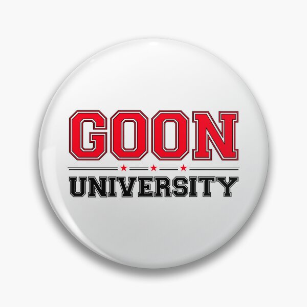 Item preview, Goon University Funny College Varsity designed and sold by arowh.