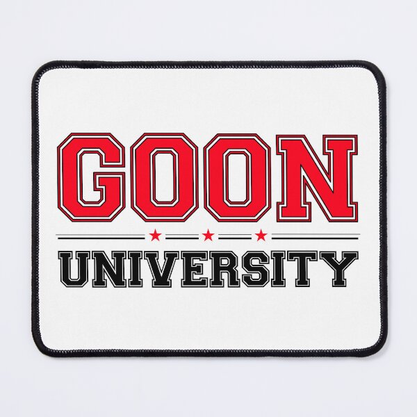 Item preview, Goon University Funny College Varsity designed and sold by arowh.
