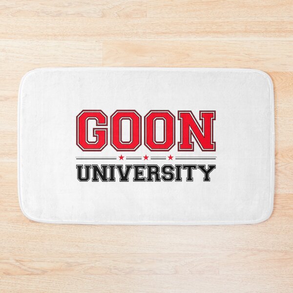 Item preview, Goon University Funny College Varsity designed and sold by arowh.