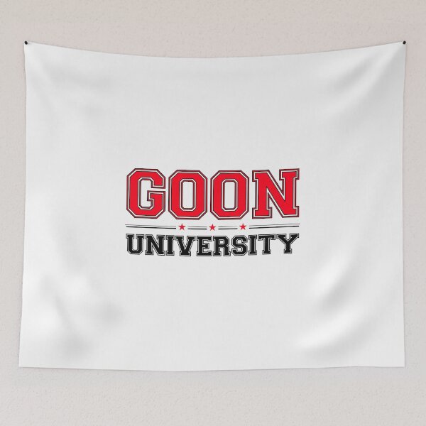 Item preview, Goon University Funny College Varsity designed and sold by arowh.