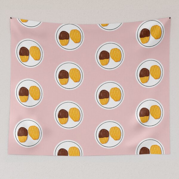 Item preview, Madeleines, chocolate, on a plate designed and sold by AdventuresOy.