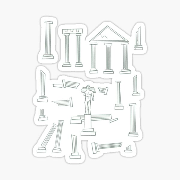 Item preview, Ancient Stone Columns and Pillars designed and sold by Nigh-designs.