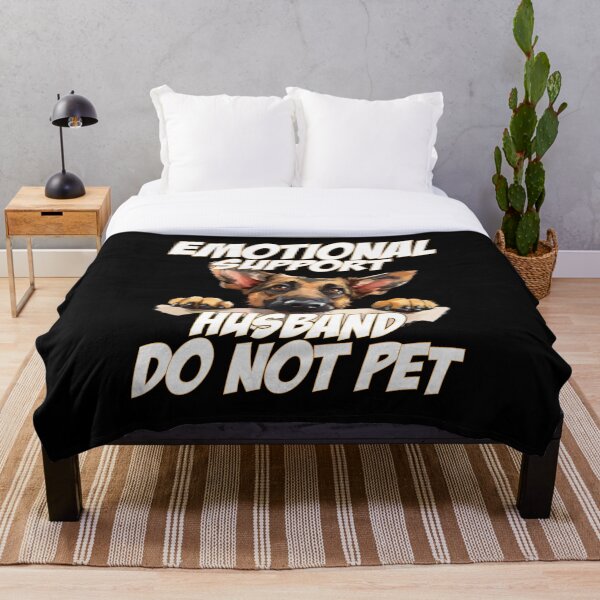 Item preview, Emotional Support Husband Do Not Pet - German Shepherd  Dad & Mom  designed and sold by Smix Pixels.