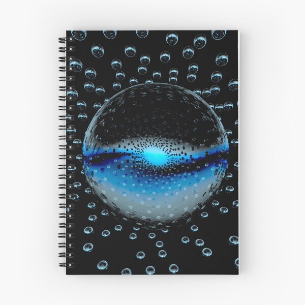 Item preview, Strange Blue Alien Orbs Moving Through Space In A Future Universe - Orbs Emitting A Soft Blue Light  designed and sold by Old Curiosity.