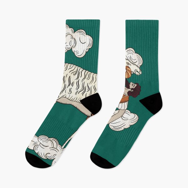 Item preview, Odysseus escaping under the ram - mythology illustration designed and sold by Ancient-Tales.