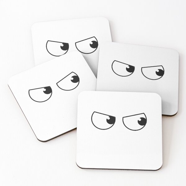 Item preview, Grumpy Gaze – Bold Cartoon Eyes designed and sold by TiggsnPigsArt.