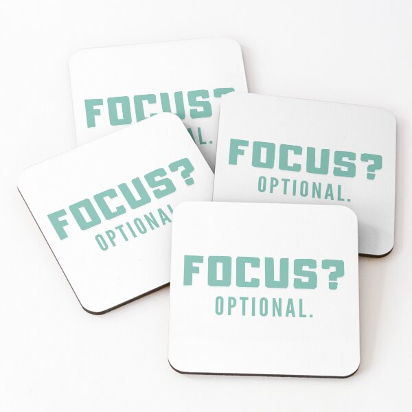 Item preview, Focus? Optional. Adhd neurodiversity autism spectrum awareness  designed and sold by bloomandbliss.