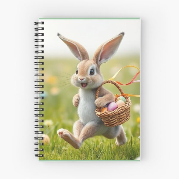 Aperçu de l'œuvre Fleurs de printemps et lapin de Pâques créée et vendue par lanasworld.