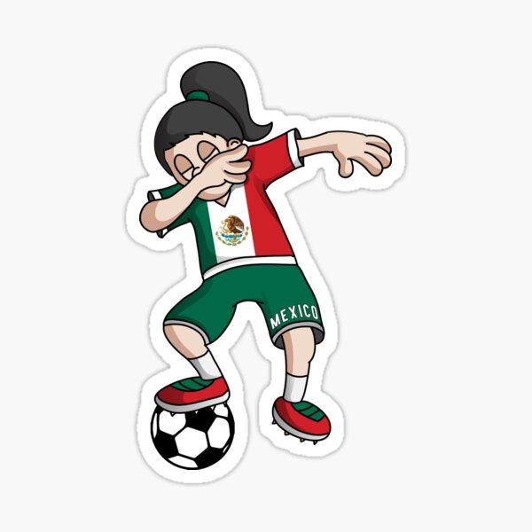 Mexico Soccer Mexico Futbol Football Mexican soccer Flag Jersey - Mexico  Soccer - Sticker