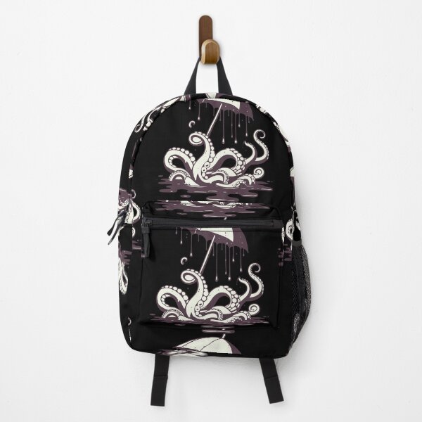 Item preview, Sheltered Tentacles - Umbrella Octopus Art designed and sold by BRU Design.