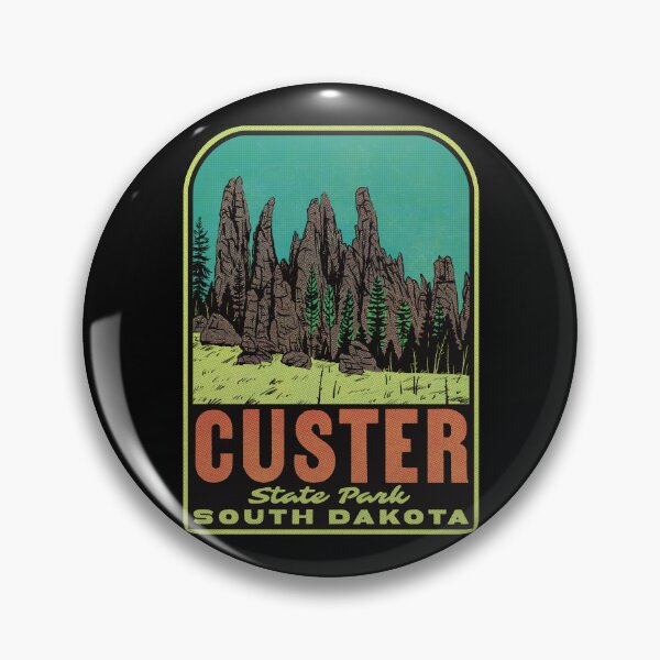 Item preview, Custer State Park South Dakota Retro designed and sold by HalpinDesign.