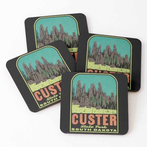 Item preview, Custer State Park South Dakota Retro designed and sold by HalpinDesign.