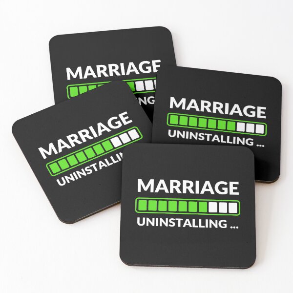 Item preview, Marriage Uninstalling | Funny Divorce & Breakup Humor Design | Meme Sarcastic Satire designed and sold by ExploreTheStore.