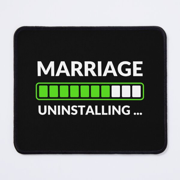 Item preview, Marriage Uninstalling | Funny Divorce & Breakup Humor Design | Meme Sarcastic Satire designed and sold by ExploreTheStore.