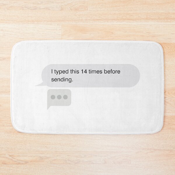 Item preview, iPhone text bubble message style - Overthinking and Anxiety designed and sold by mimiscreativity.