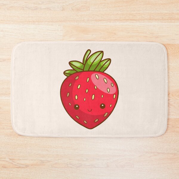 Item preview, Funny kawaii strawberry character designed and sold by IrinaCuteLab.