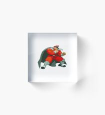 Street Fighter Alpha - M. Bison Acrylic Block