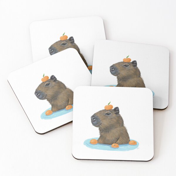Item preview, Happy Capybara  designed and sold by lauragraves.