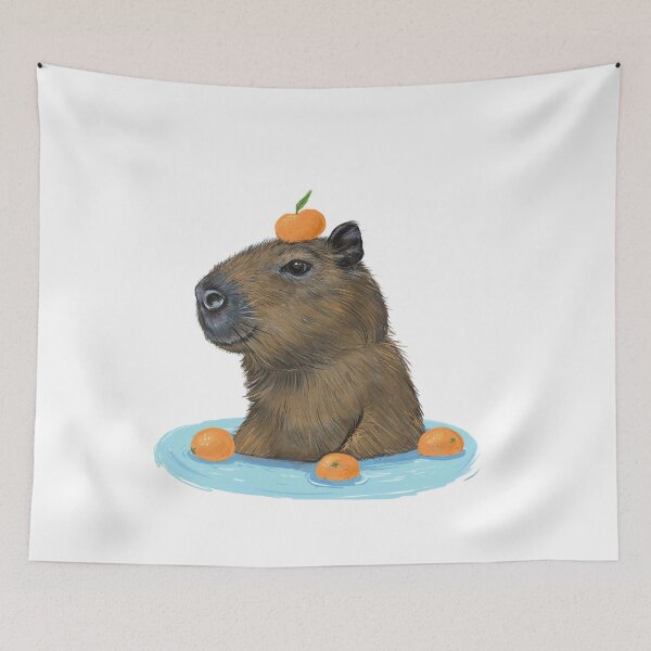 Item preview, Happy Capybara  designed and sold by lauragraves.