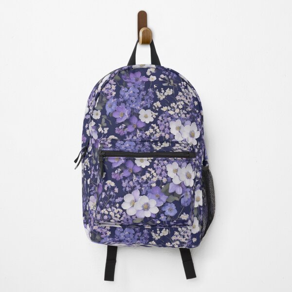 Item preview, Violet flowers and baby’s breath designed and sold by Designbes.