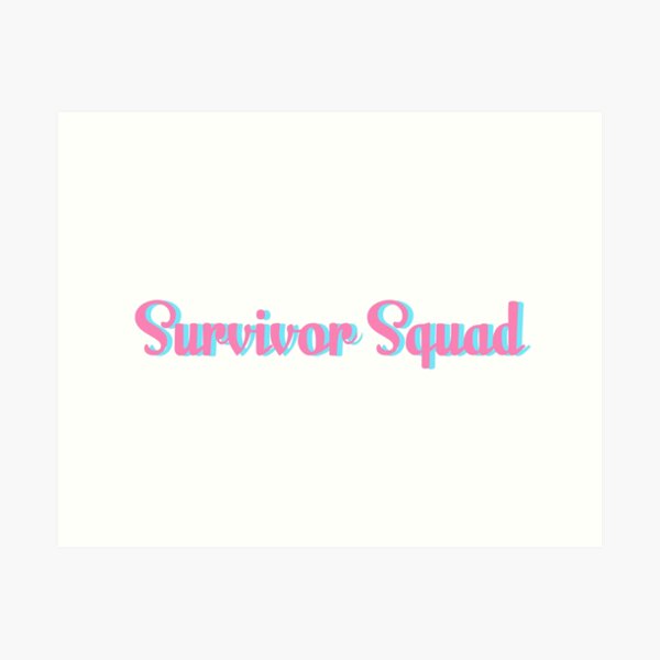Item preview, Survivor Squad - Peony and Blue designed and sold by sillyjess.