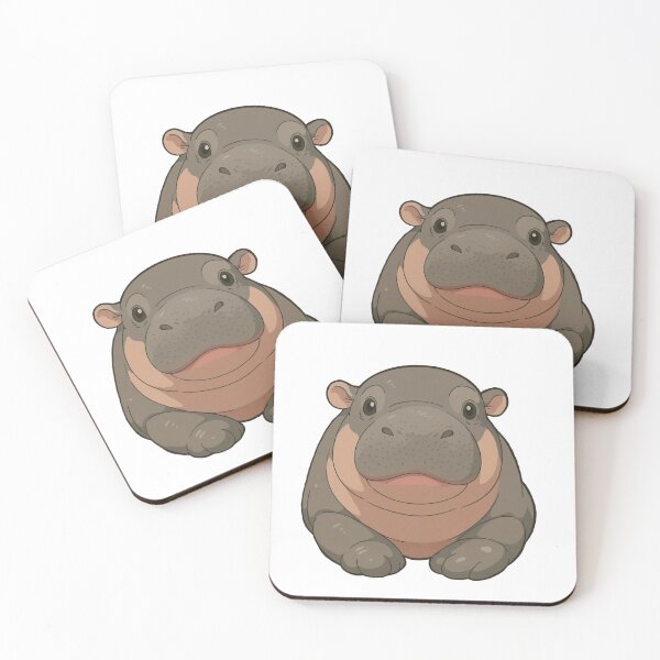 Item preview, Moo Deng Illustration  designed and sold by Krlundstrom.