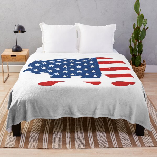 Item preview, Grandma Bear American Flag designed and sold by teesaurus.