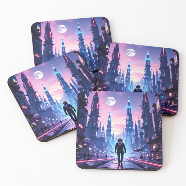 Item preview, Astronaut’s Mysterious Journey in a Futuristic Alien World designed and sold by Fantabulous.