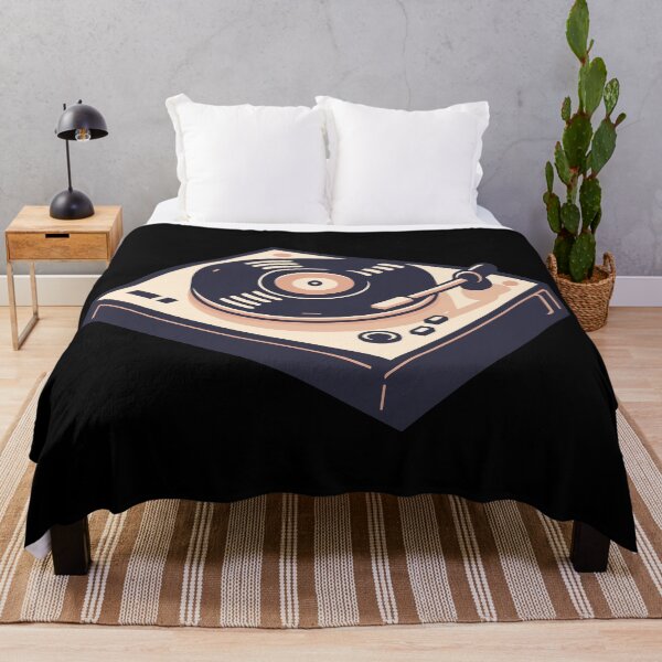 Item preview, Analog Symphony - Retro Turntable Illustration designed and sold by BRU Design.