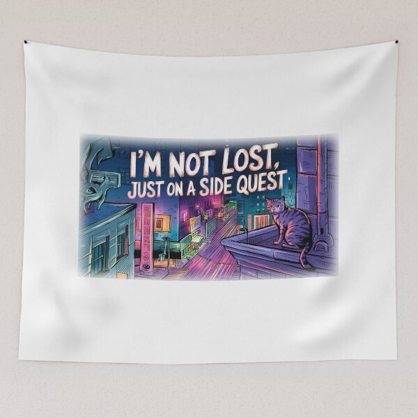 Item preview, Not Lost, On a Side Quest designed and sold by GP Store.