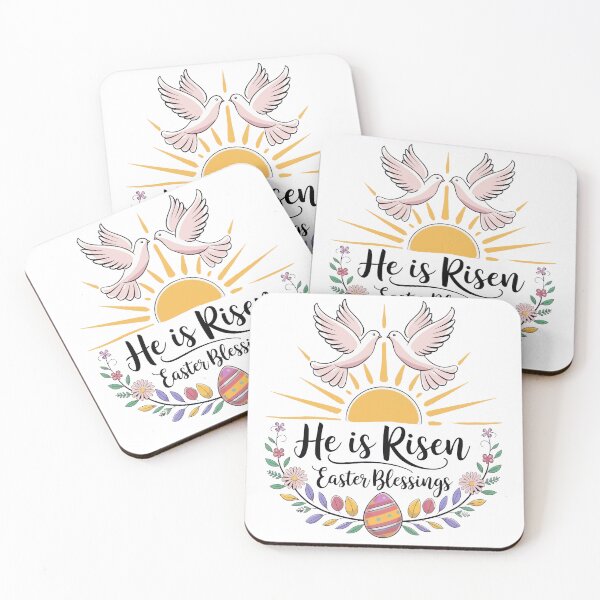 Item preview, Easter Sunrise Design With Doves And Flowers designed and sold by thespecialtyhub.